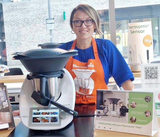 show image of Alina and the thermomix